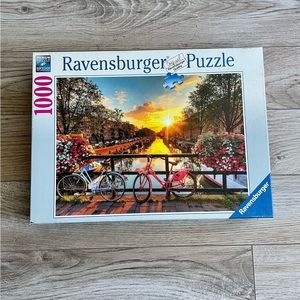 Ravensburger Puzzle Bicycles In Amsterdam 1000 Pieces